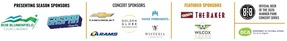 7-19 2026 Warner Concert sponsor logo block
